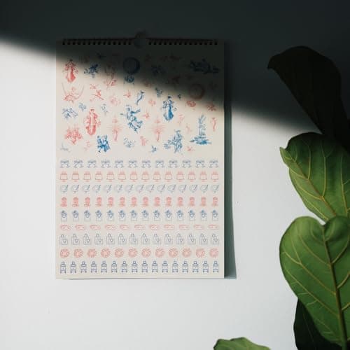 Thumbnail 6 de Kokonote Calendario 2026 pared grande A3 📅