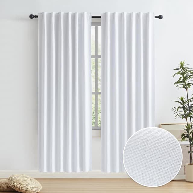 Imagen de KEQIAOSUOCAI Linen Doorway Curtains 80" 🏠 en OfertitasTOP