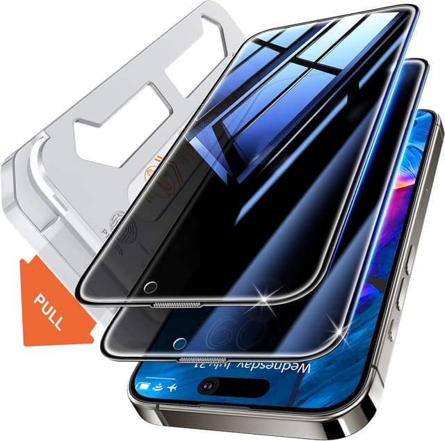 Detalle de Tentoki Privacy Screen Protector 6.1-inch for iPhone