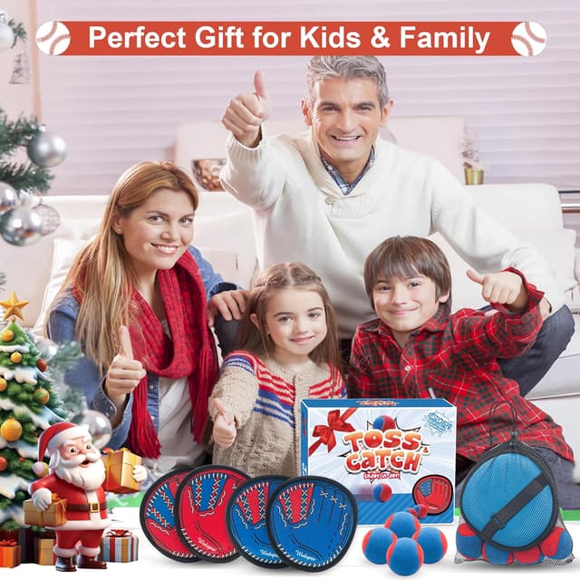 Thumbnail 5 de Toss and Catch Ball Game kids outdoor catch set