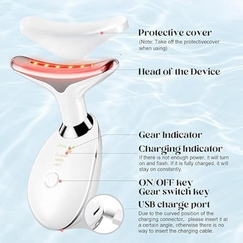 Thumbnail 4 de 2025 Skin Tightening Face Massager with EMS 3 Modes