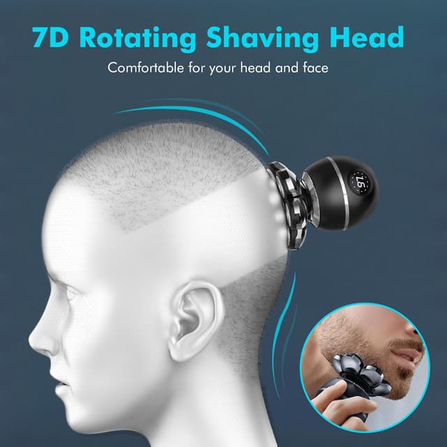 Detalle 2 de iWarmbase Head Shaver for Bald Men 2025