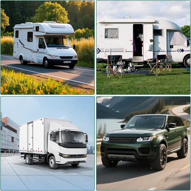 Thumbnail 6 de BEASAFY 2er-Set Reifensäcke (27–29 Zoll) für Wohnwagen – wasserdichte Radabdeckung aus Oxfordstoff in Schwarz