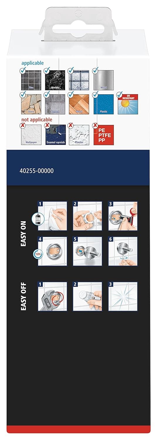 Detalle 2 de tesa 40255-00000-00 Dispensador de jabón Cromo Squared