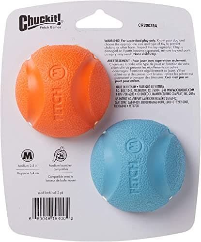 Thumbnail 1 de Chuckit Fetch Ball 2 pièces, 6 cm