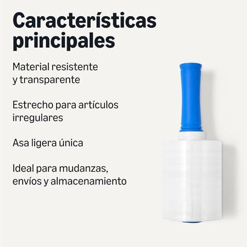 Thumbnail 1 de Amazon Basics Rollo de film elástico 12,7 cm x 304,8 m