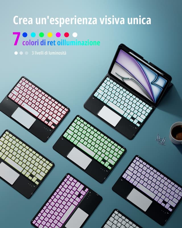 Thumbnail 2 de CACOE Cover con Tastiera iPad Air 11" M3 2025