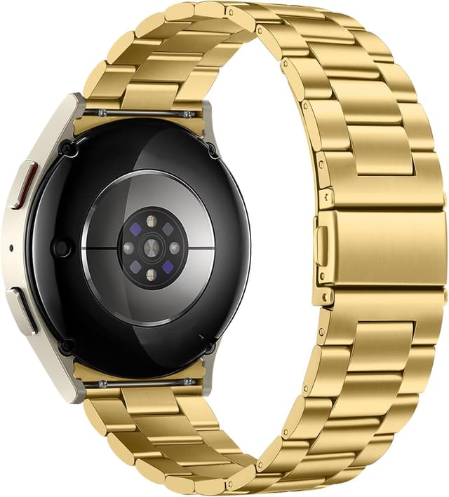 Thumbnail 6 de Suphart No-Gap Stainless Steel Metal Band for Samsung Galaxy Watch 7/6/5/4 (Gold, 44mm/40mm/47mm/43mm/45mm)