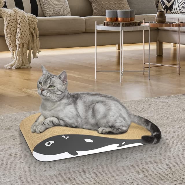 Thumbnail 6 de Furjoy Cat Scratcher: Cat Scratching Board 44x23x8cm