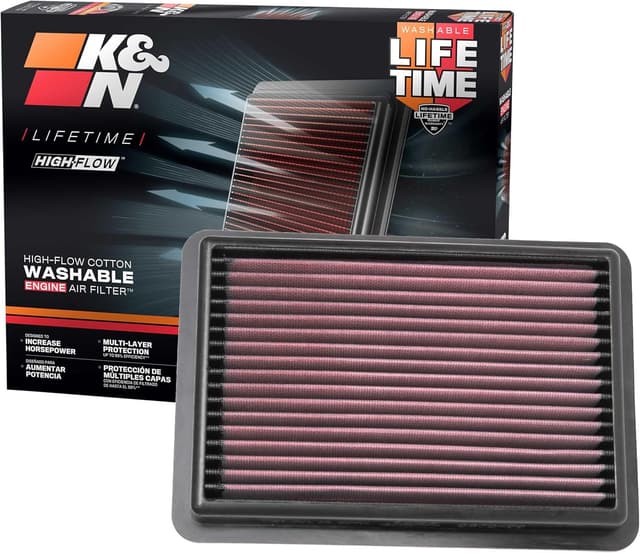 Detalle de K&N Filtro de Aire Reemplazo Mazda 3 2.5 2019