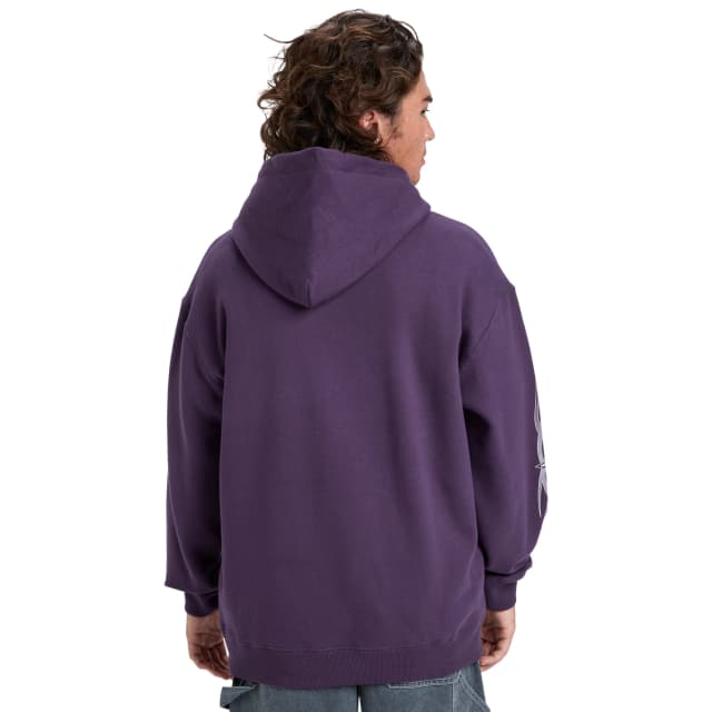 Detalle 2 de Quiksilver Stretch Tribal: sudadera con capucha de hombre con polar cepillado