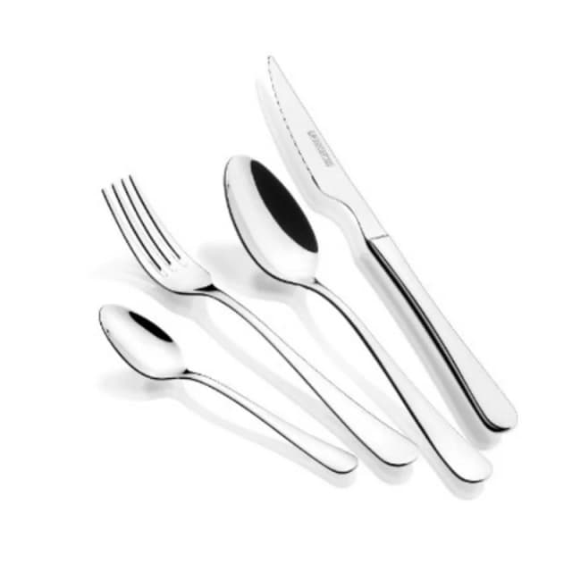 Detalle de Monix M202974 Cubiertos 24 piezas, acero 2 mm 🍽