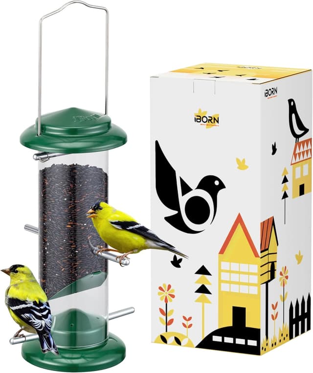 Imagen de iBorn Niger Seed Bird Feeder en OfertitasTOP