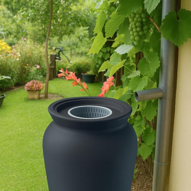Detalle 2 de YourCasa Regentonne 230 Liter Regenwassertank