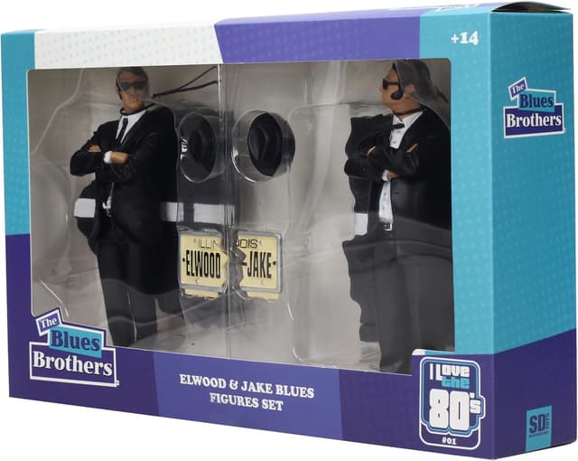 Thumbnail 5 de SD TOYS Blues Brothers Jake & Elwood Figure Set 18 cm