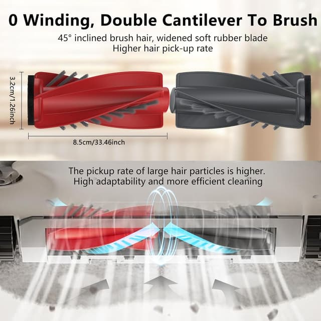 Detalle de Yivy Confezione da 30 accessori di ricambio per Roborock Qrevo Curve/Curv/Curv S5X/Edge/Edge S5A/S5V e P20 Pro