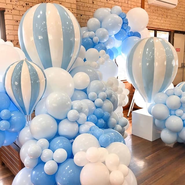 Thumbnail 5 de PartyWoo Blue Balloons 100pcs 12 Inch 🎈