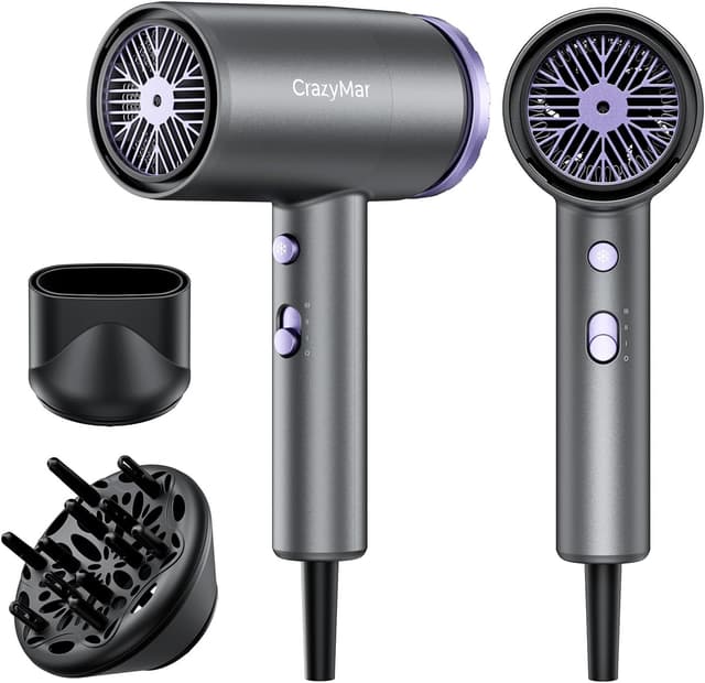 Detalle de CrazyMar Ionic Hair Dryer 1800 W