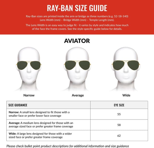 Detalle de Ray-Ban Classic Aviator Sunglasses RB3025