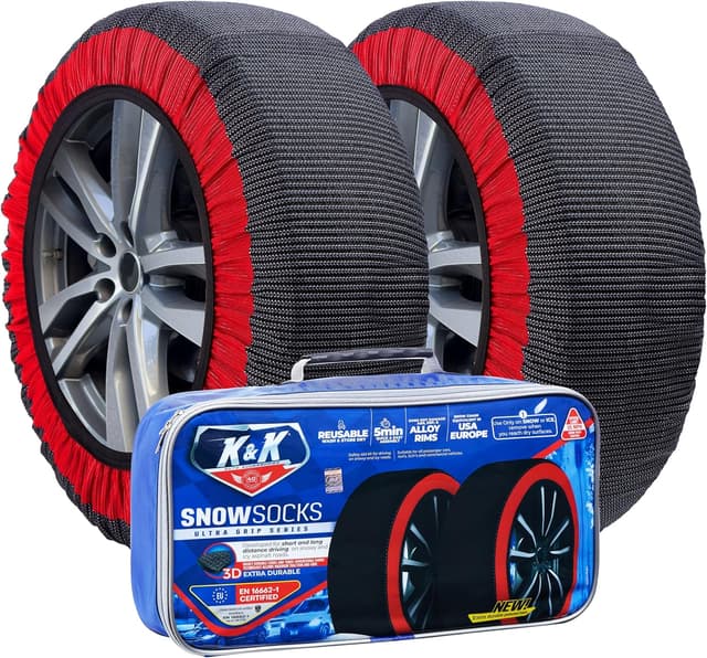 Imagen de K&K Auto Pro Series Snow Socks 2pcs for Sedan en OfertitasTOP