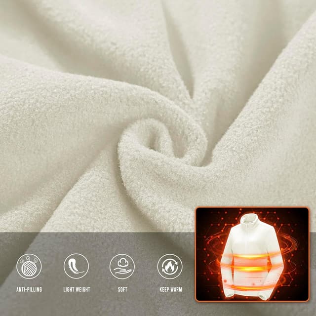 Detalle 1 de 33,000ft Damen Fleecejacke 100 % Polyester