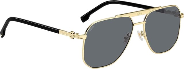 Detalle de HUGO BOSS BOSS 1743/S Lunettes de soleil carrées à double pont — unisex