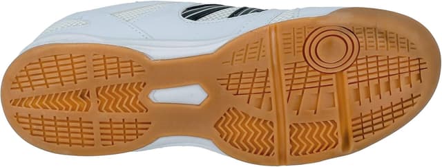 Detalle de Lico Unisex Fit Indoor-Hallenturnschuhe aus Veloursleder mit antirutschender Gummisohle