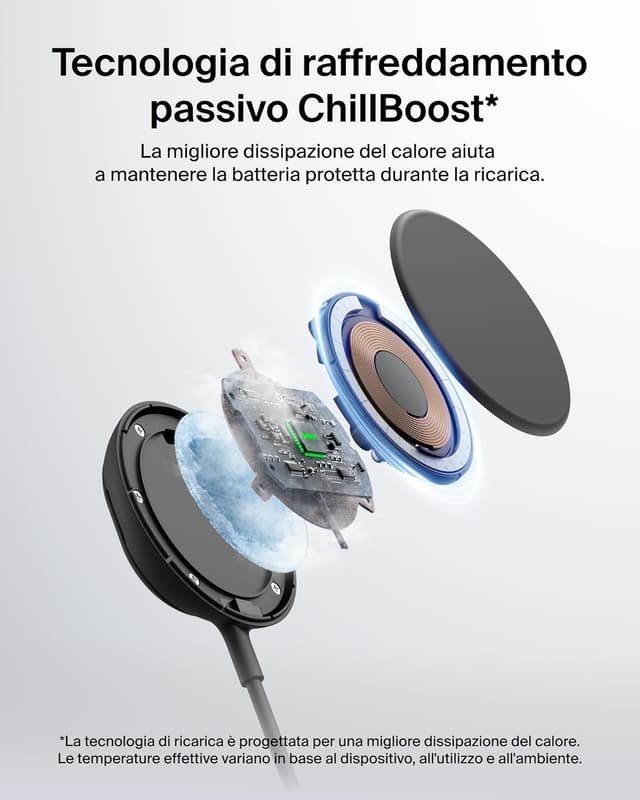 Thumbnail 3 de Belkin UltraCharge Caricatore Magnetico Qi2 25 W