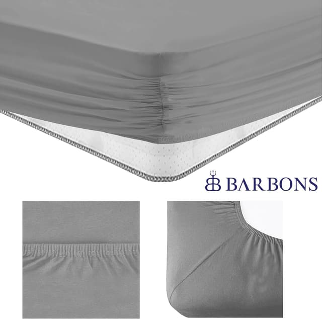 Detalle 2 de BARBONS Spannbettlaken 140x200, Jersey