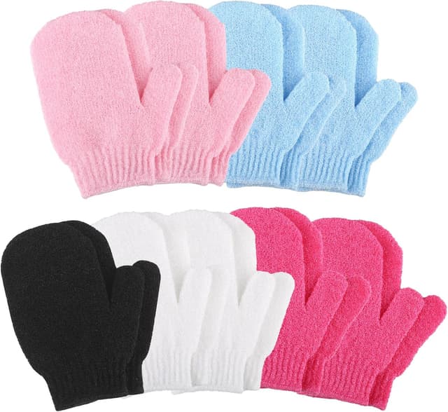 Detalle de Exfoliating Gloves 18pc bamboo shower mitts
