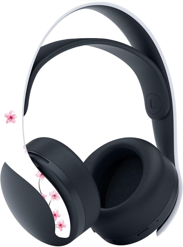 Thumbnail 6 de playvital Full Set Skin Decal for PS5 Digital Edition (Falling Cherry Blossom) for Console, Controllers & Accessories