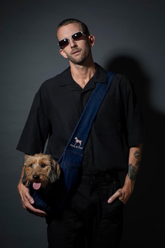 Thumbnail 6 de Noah & Paw dog sling carrier (denim) for small dogs 5–18lb and cats