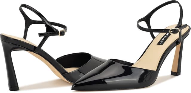 Detalle 2 de Nine West women’s Dres dress pumps with pointy toe and buckle closure