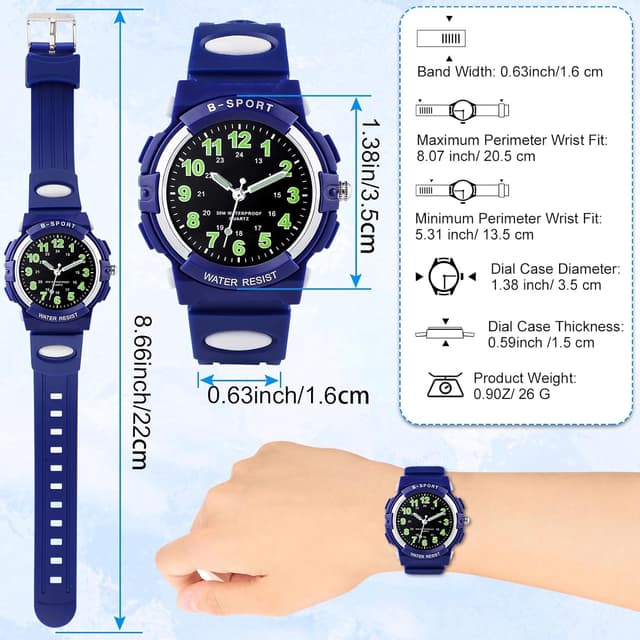 Thumbnail 3 de Edillas Montre Enfant Analogique 30M