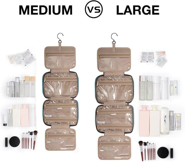 Detalle de BAGSMART Kulturbeutel zum Aufhängen Transparent