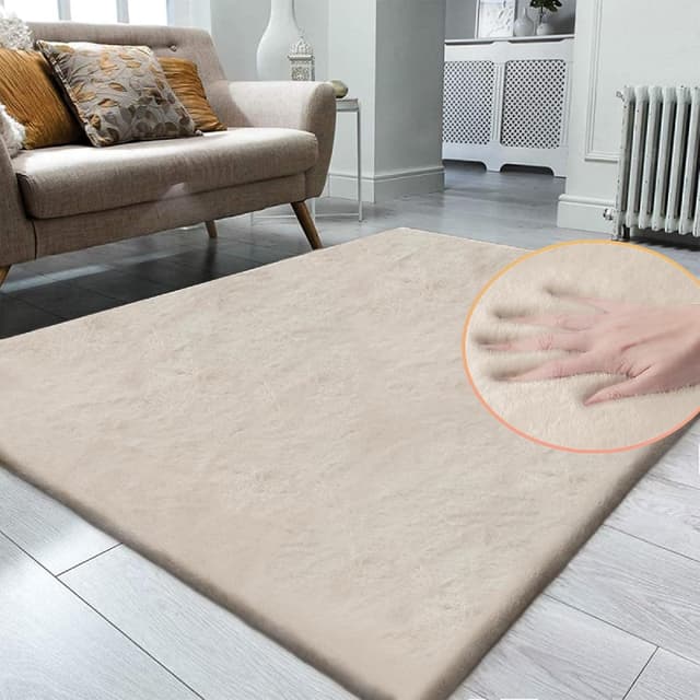 Detalle 1 de ORINOVA Teppich Beige Flauschig 120x180 cm