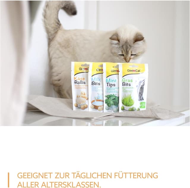 Thumbnail 4 de GimCat Käse Rollis 6 x 140 g 🐱