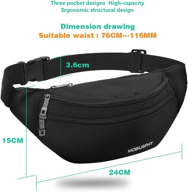 Thumbnail 6 de Marsupio sportivo Cintura regolabile 76–116 cm