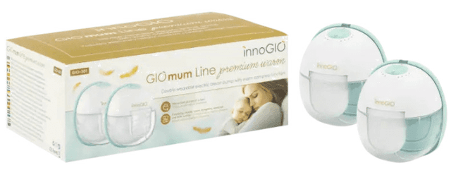 Detalle de InnoGIO GIOmum Line Sacaleches Doble Eléctrico Térmico