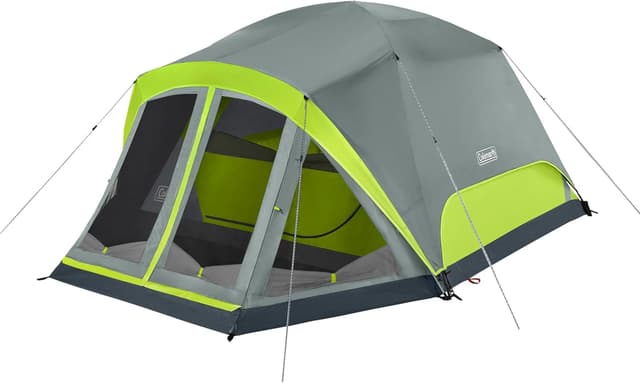 Thumbnail 6 de Coleman Skydome Camping Tent with Screened Porch & 5-Minute Setup (PFAS-Free Materials) for 4/6/8 People