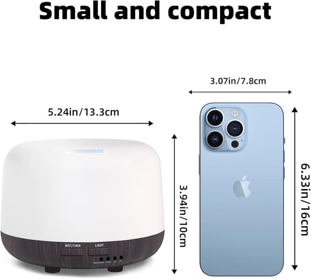 Detalle 2 de 300ML Electric aroma diffuser with remote