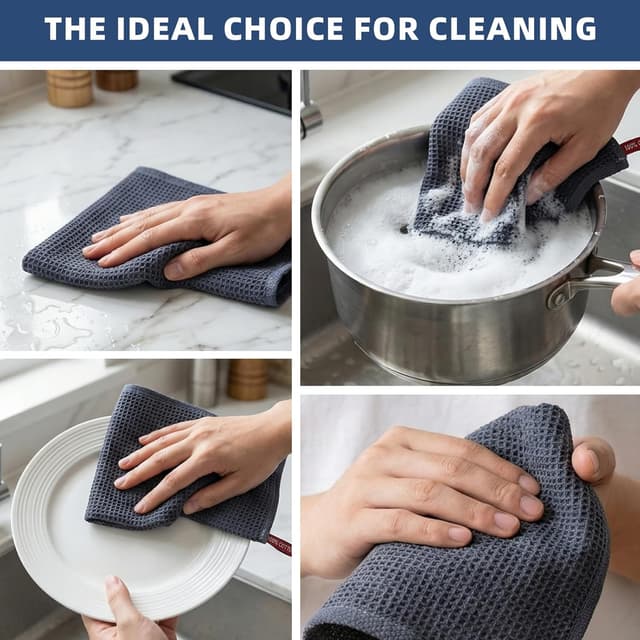 Thumbnail 6 de Carehabi Torchon Cuisine 6PCS 30x30cm