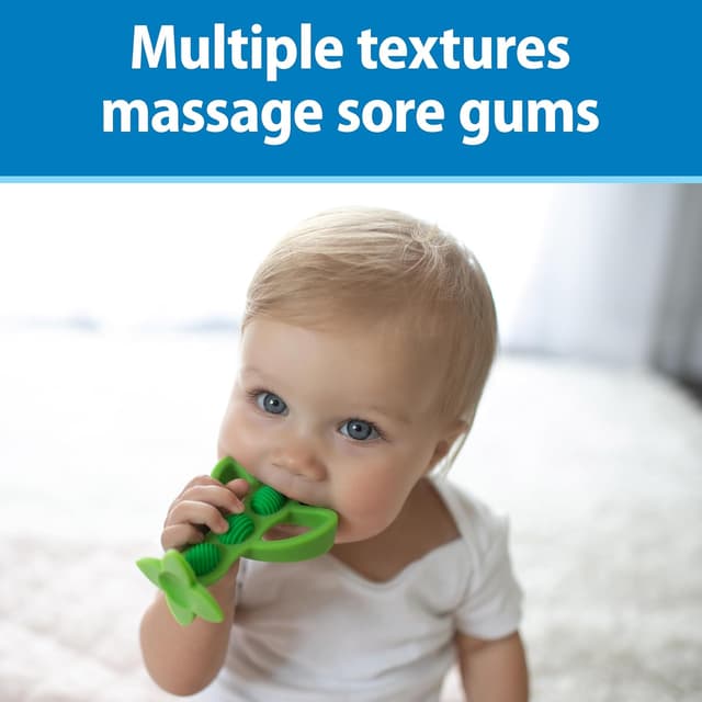 Thumbnail 1 de Dr. Brown's Peapod Teether & Training Toothbrush for Babies 3m+