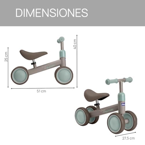 Thumbnail 1 de Chicco Triciclo Bebé 1 Año 🚲 Juguete sin Pedales