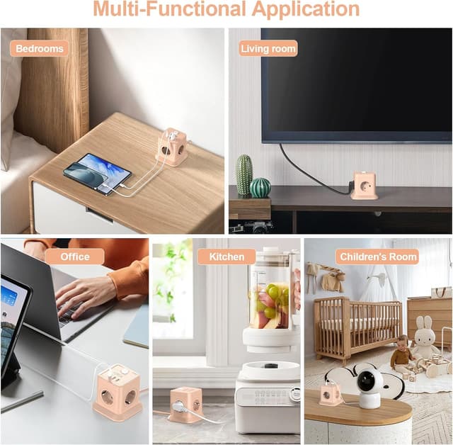 Thumbnail 5 de FDTEK Ciabatta Multipresa Cubo 1,8 m 🔌