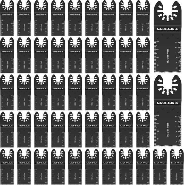 Imagen de Meff-Mluk 50Pcs Oscillating Saw Blades Kit 🪚 en OfertitasTOP
