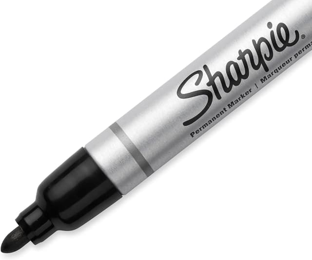 Thumbnail 3 de Sharpie Pro Marqueurs | Pointe moyenne ogive noir — 12 📫