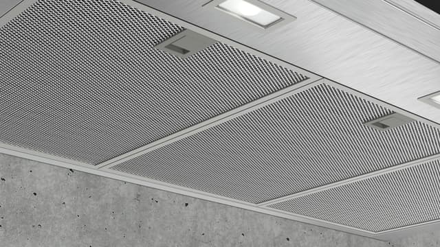 Detalle 2 de Siemens LC97BHP50 campana decorativa de pared con 5 niveles de extracción (reacondicionado Grado D)