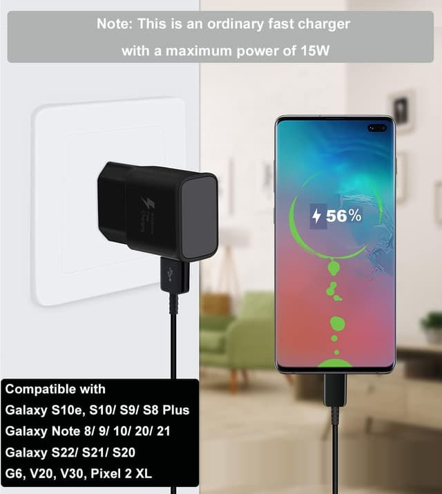 Detalle 1 de Chargeur USB 15 W 3 pièces Type C