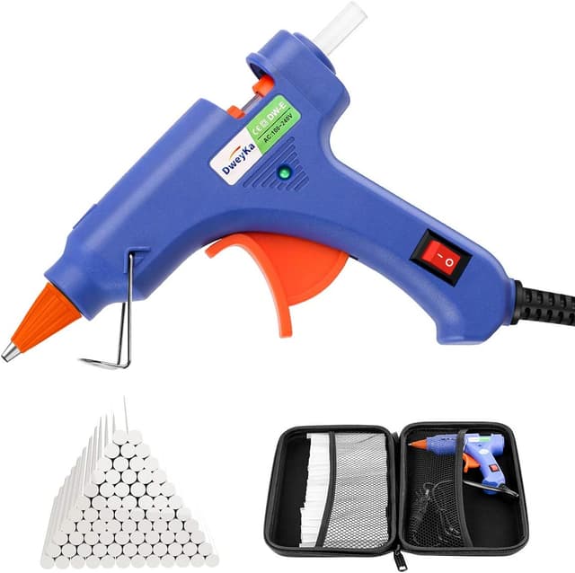Imagen de Dweyka Mini Pistola de Pegamento 20W para manualidades en OfertitasTOP